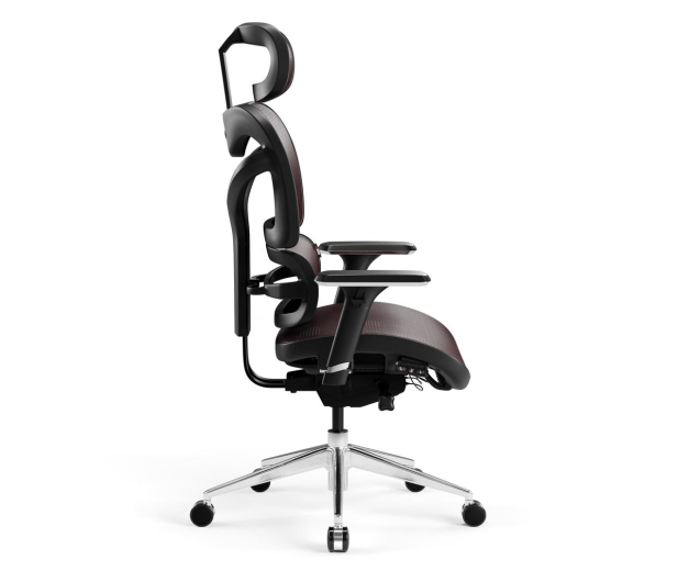 DIABLO Chairs V-COMMANDER czarno-burgundowy - 1242079 - zdjęcie 4